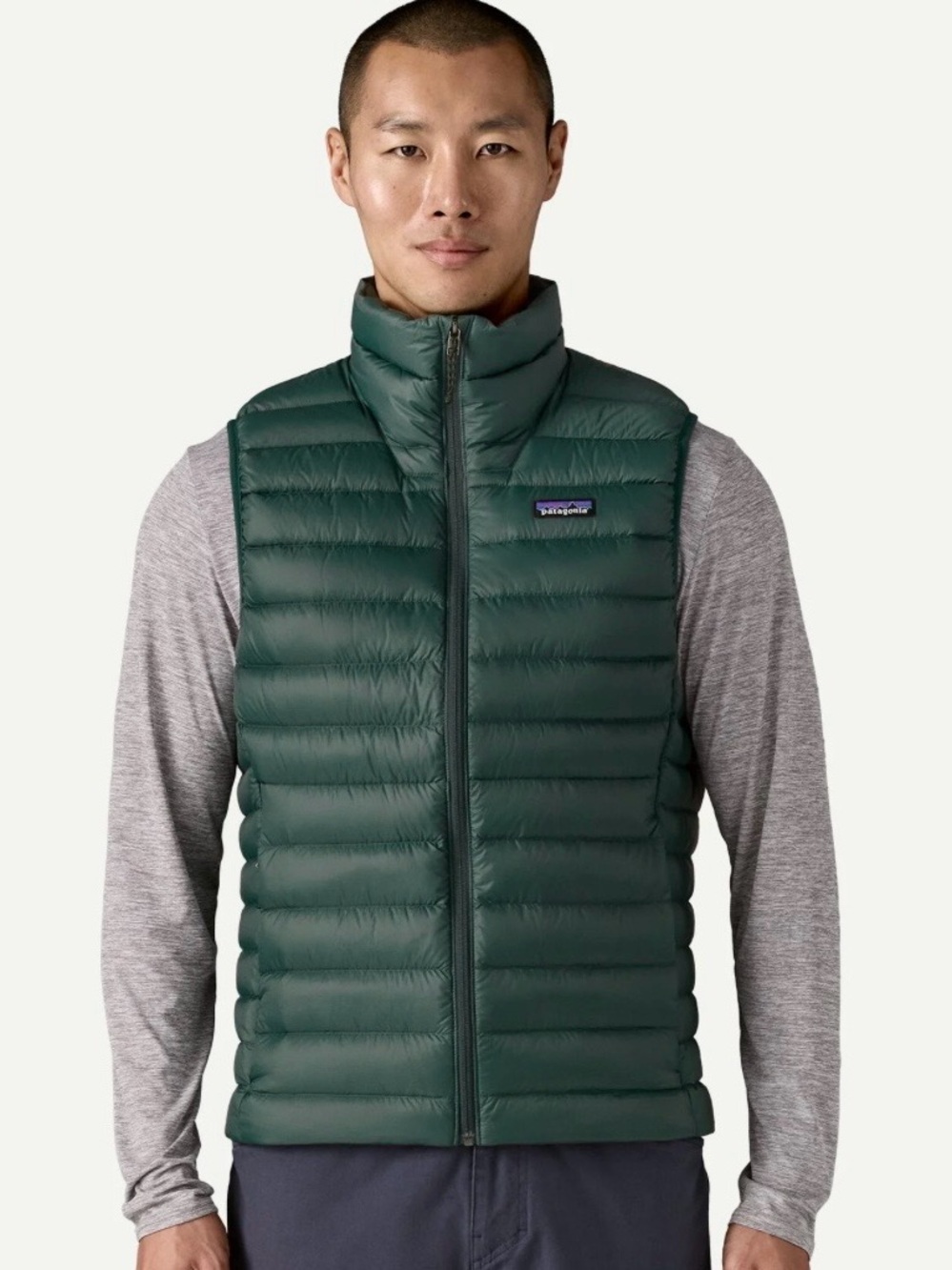 Men’s Patagonia Down Sweater Vest Size Small in Green